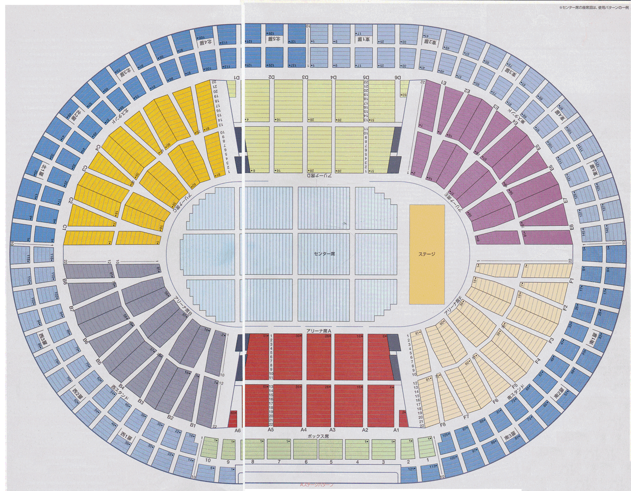 お相撲春巡業横浜アリーナイスS席