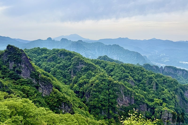 日本三大奇景の一つを登る 表妙義山縦走 １１１３ｍ -