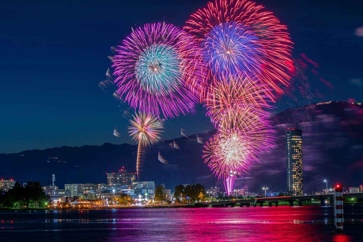 滋賀：湖上きらめく びわ湖大花火 ：地域ニュース :