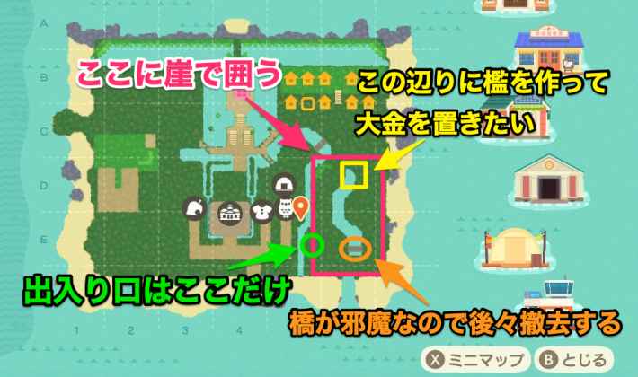 あつ森 地図のレイアウトまとめ