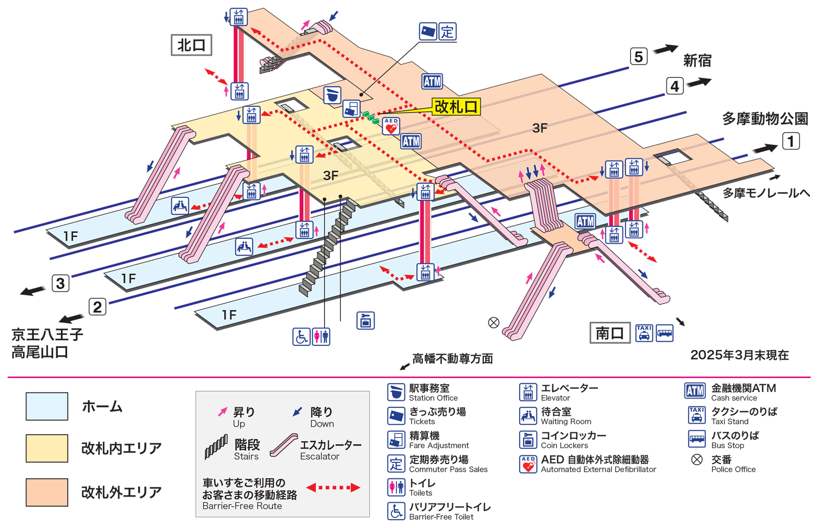 新宿から日野へ帰るのに京王線をつかい、高幡不動駅へ。 - 森沢美和子 モリサワミワコ選挙ドットコム