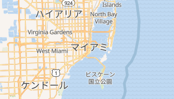 マイアミに遊びに来た人たちが、どこがどこだか混乱してたから、地図を作ってみたんだ。 : r Miami