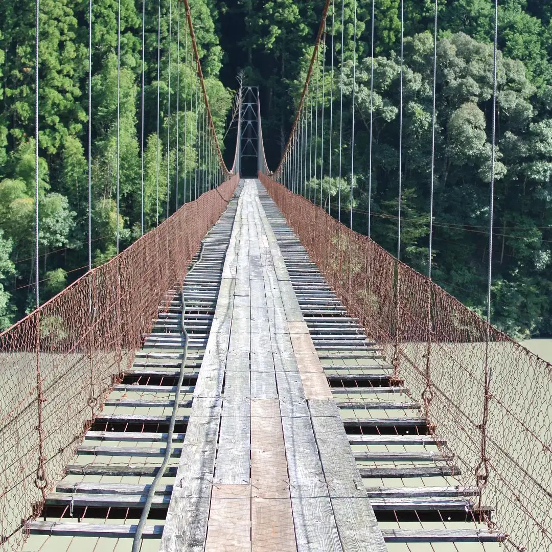 十津川村観光協会谷瀬の吊り橋