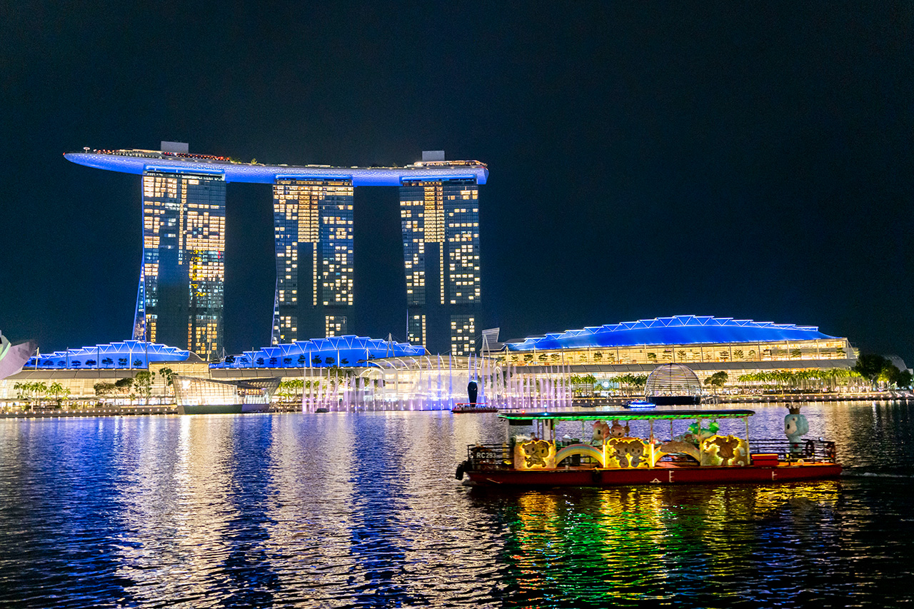 絶景！天空のインフィニティプール「マリーナベイサンズ」宿泊記③MERLION CHANNEL