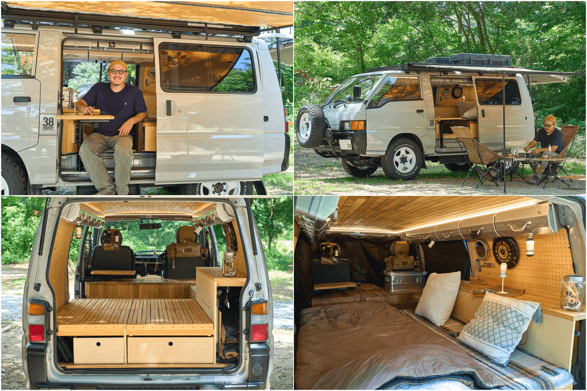 ハイエース用－車中泊・クルマ旅にライトキャンパーで出かけよう！ - ハイエース