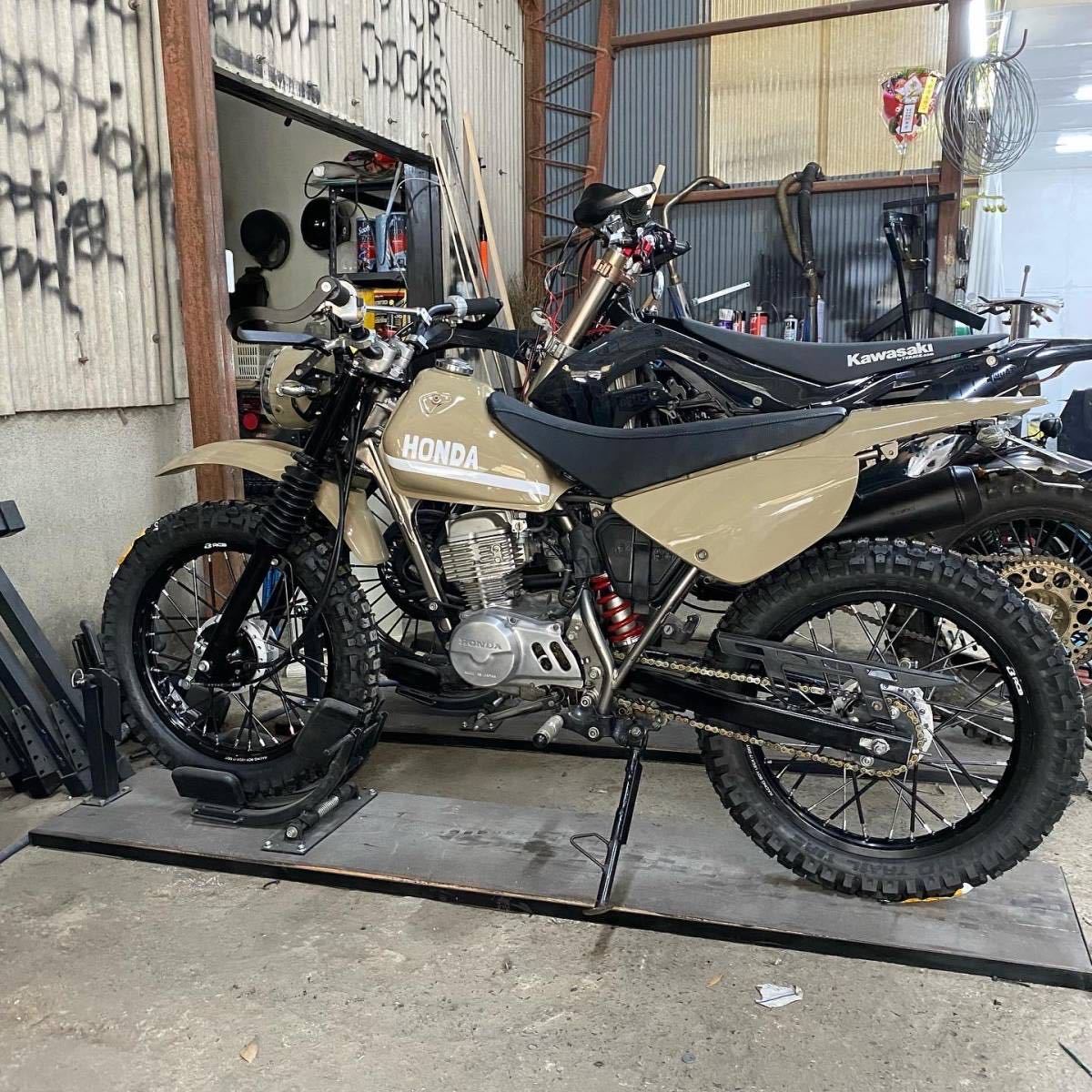 ホンダエイプ50 フルサイズオフロード カスタム 書類OK スタートオーケ