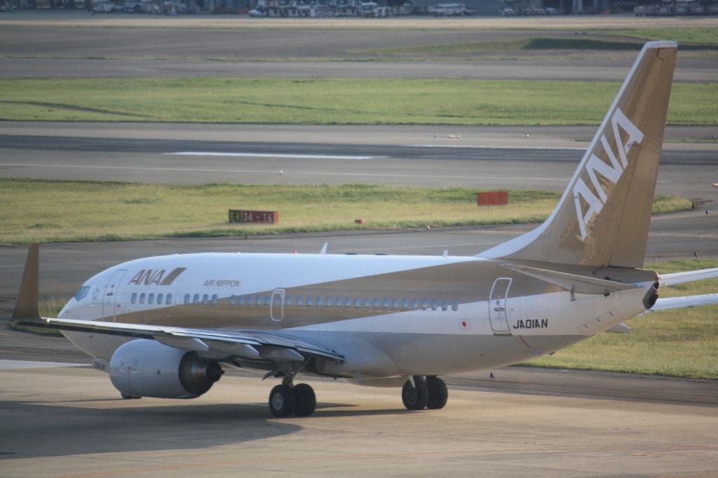 黄緑のヒコーキ現るｯ!高度30000フィート