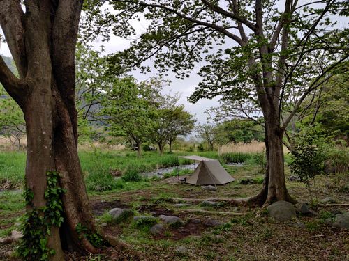 車中泊レポ 穴場無料必見。神奈川県愛川町の中津川河川敷キャンプ場。つづくDaisuke Tsuzuku