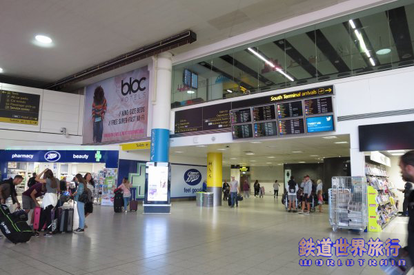 ロンドン空港送迎 ガトウィック空港 LGW ～ロンドン市内ホテル -