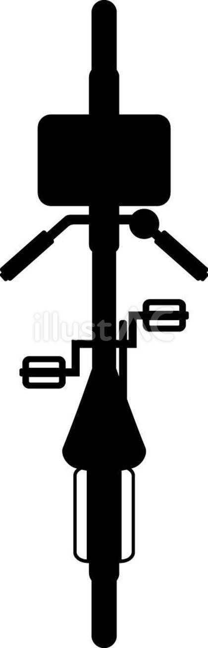 自転車 上からイラスト無料イラスト・フリー素材なら「イラストAC」