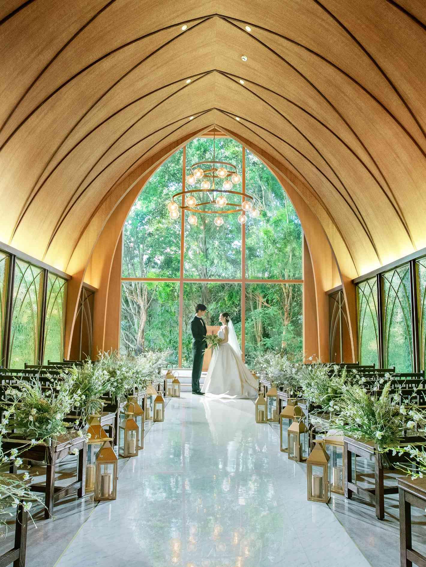 大阪・南港セントアクアチャペル大阪 の家族結婚式