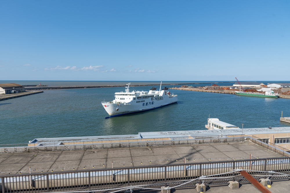 佐渡汽船万代島旅客ターミナルビル3F」 新潟市中央区-FREESPOT-〒950-0078 の地図 アクセス 地点情報