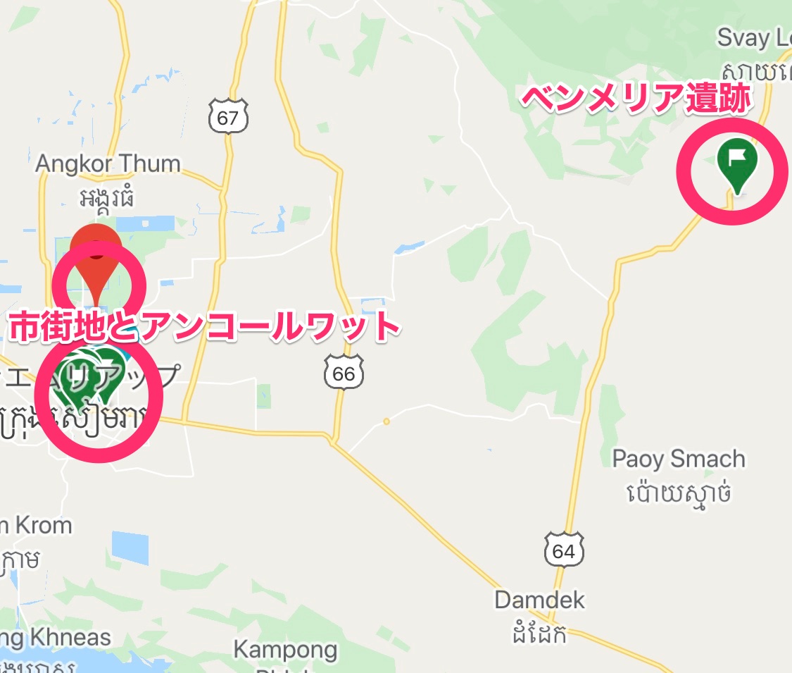 カンボジア_ベンメリアは実際に行ってこそすごさを感じる＜Day32＞tabitabi