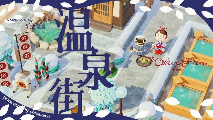 あつ森温泉街の魅力とレイアウトアイデアTikTok