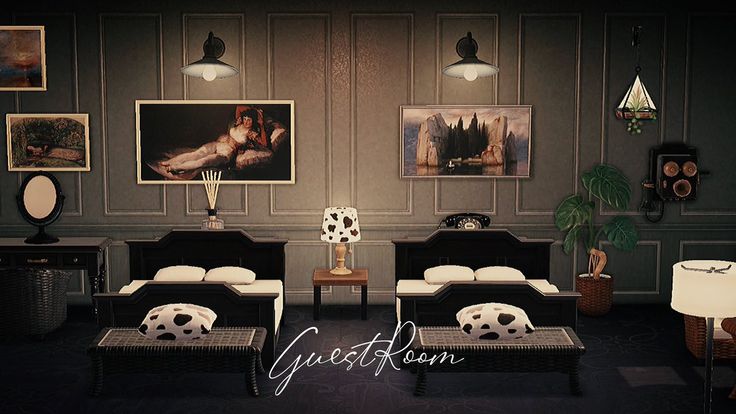 あつ森で作っている映画島！シャイニングを再現した自宅紹介しゃんぶるだんふぁん