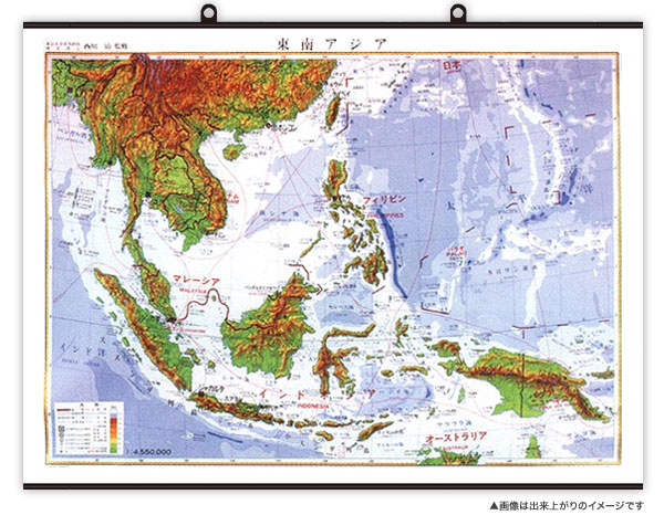 東南アジア地図 - 非常に詳細なベクトルの図。のイラスト素材・ベクター Image 49243618