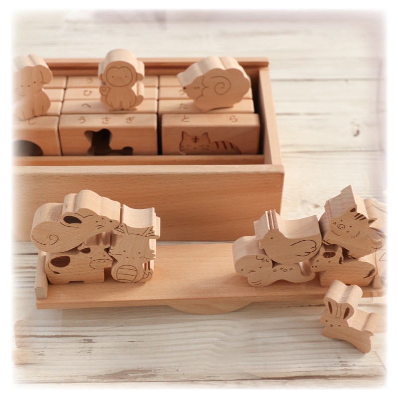 知育玩具 コロコロシーソー イヌセット 030-021-D福岡県八女市ふるさと納税サイト「ふるなび」