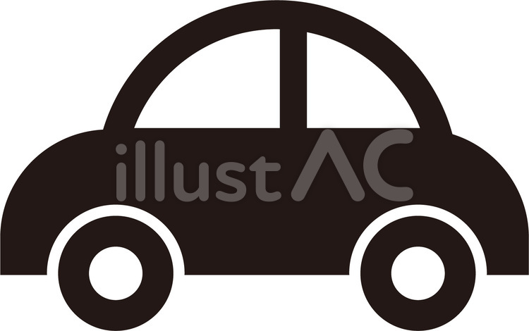 自動車 スリップ 滑落 アイコン