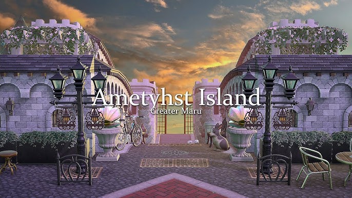 あつ森 島のエントランスと洋風住宅街 島開発進捗島紹介-