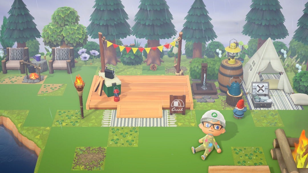 あつ森 効率よくキャンプサイトで勧誘するコツ アイテムを賭けるゲームの会話を省略する方法ジョニーの漂流日誌