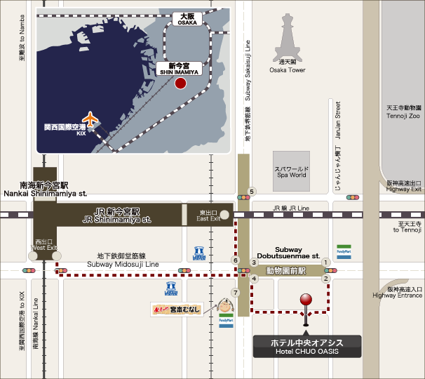 湯元「花乃井」スーパーホテル大阪天然温泉 - 宿泊予約は＜じゃらんnet＞
