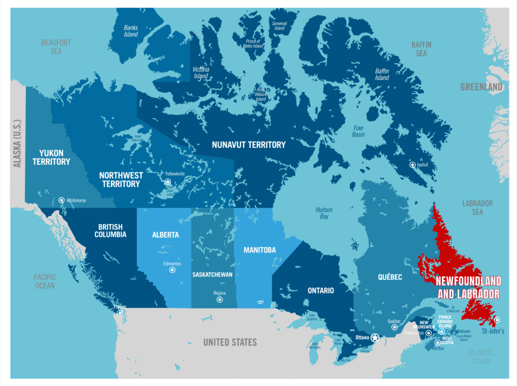 １２５．ニューファンドランド島 カナダ のフランス漁民 -