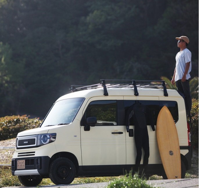 トヨタ ハイエース を サーファー仕様で、けーいちろースタイルにカスタムしてもらってみた☺︎ with