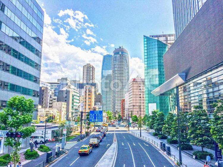 神戸ベイエリアの風景 ポートタワーとメリケンパーク – フリー