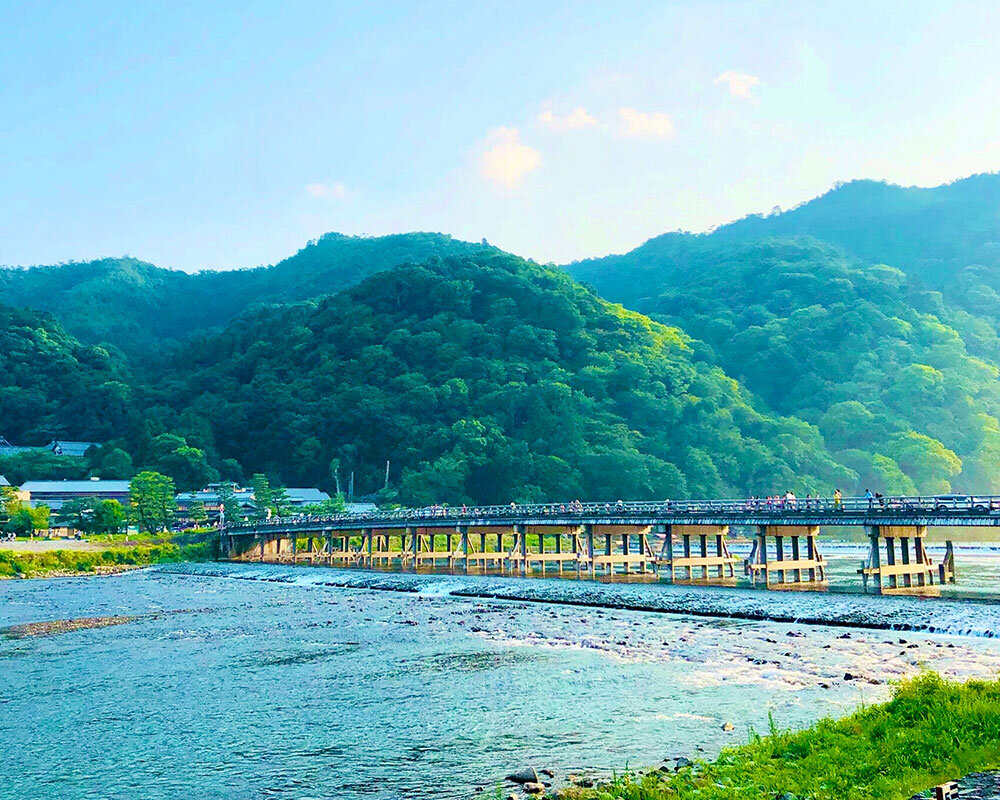 嵐山 渡月橋の春夏秋冬撮影散歩の旅