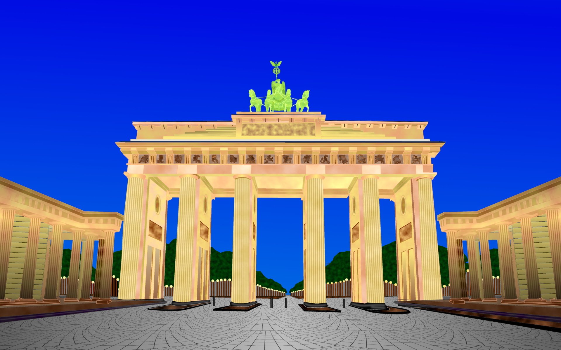 ベルリン ブランデンブルク門の馬の写真素材2497312- PIXTA