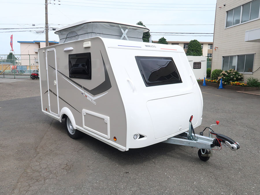 お手軽サイズでトレーラー初心者にも最適！ オシャレで便利な小型キャンピングトレーラー「Scamp」「HappierCamper」 西尾張三菱自動車販売