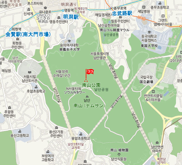 梨泰院クラス」リアルロケ地巡り その3～タンバム2とセロイのジョギングコース今日もちぇみっけ ちゅるごっけ