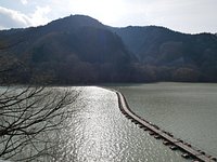 奥多摩湖・麦山浮橋 むぎやまのうきはし図解ひとり登山