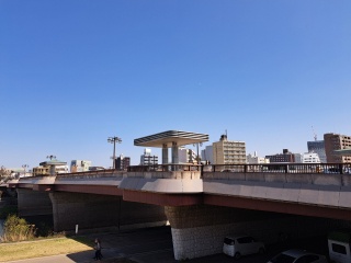 福井城と城下町の風景