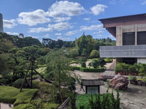 ホテルニューオータニ日本庭園の見どころと３D地図