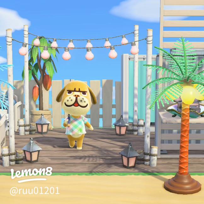 あつ森 北の砂浜へと続くナチュラルな道クリエイトが素敵! - あつ森まとめ速報