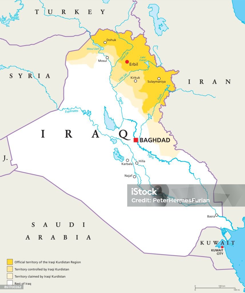 イラクの気温と降水量