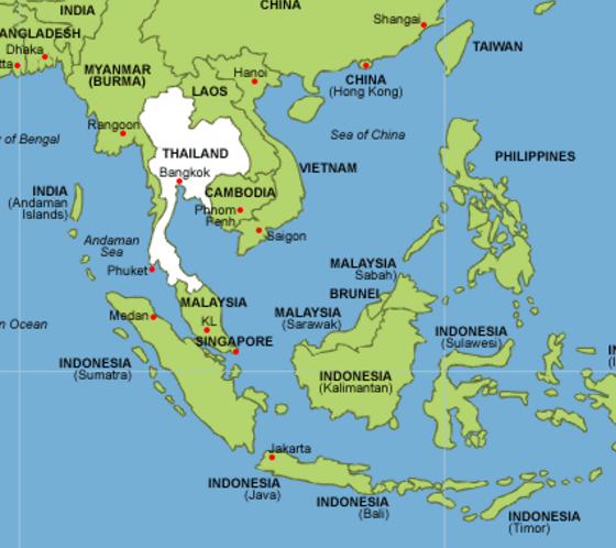 Singapore Map Imagens