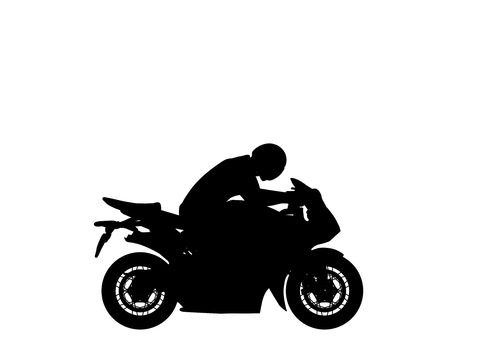 フリー写真夕日とバイクのある風景でアハ体験GAHAG著作権フリー写真・イラスト素材集 - GAHAG著作権フリー 写真・イラスト素材集