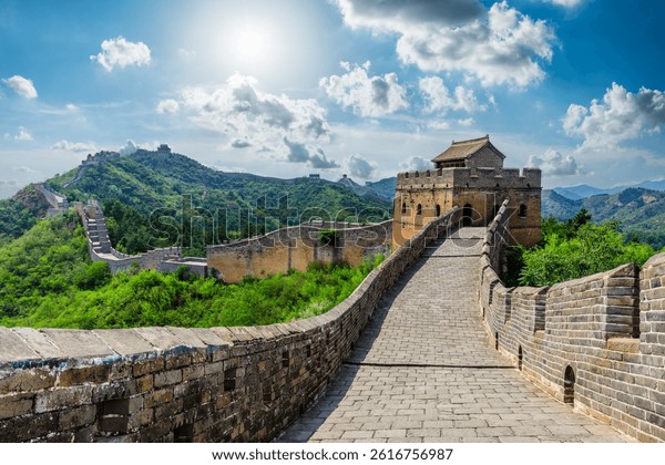 万里の長城、ストリートビュー古代の建物写真で見る私たちの世界の驚異