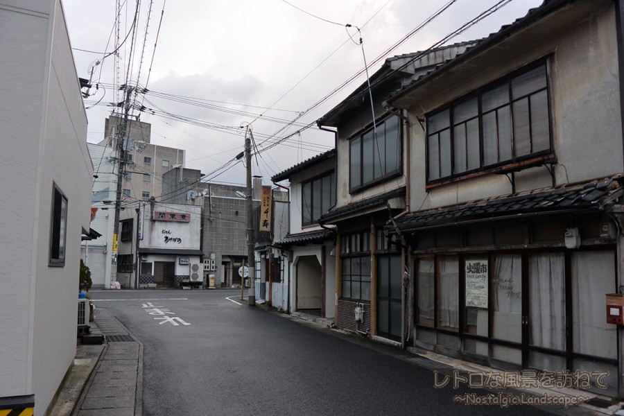 松江の繁華街写真永田ゲンゴロウ