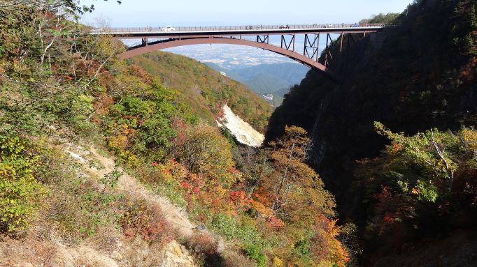 磐梯吾妻スカイライン つばくろ谷駐車場の夜景 福島県福島市