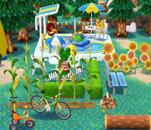 Botanical cafe🌲☕️ .ポケ森どうぶつの森どうぶつの森ポケットキャンプポケ森レイアウトポケ森キャンプ場ポケ森写真部animalcrossinganimalcrossingnewhorizonsanimalcrossingpocketcampacpc
