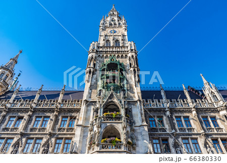 ミュンヘン、新市庁舎の時計塔から大展望