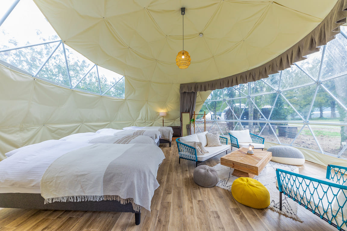 グランピングリゾート ラヴィマーナ神戸 兵庫- リゾートグランピングドットコム