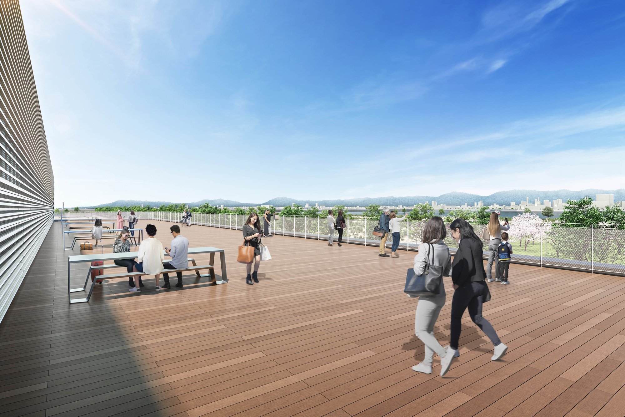 神戸空港 展望デッキ