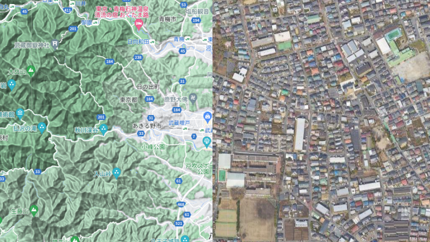 ASCII.jp：Yahoo! MAP、航空写真に代わり衛星画像の提供を開始