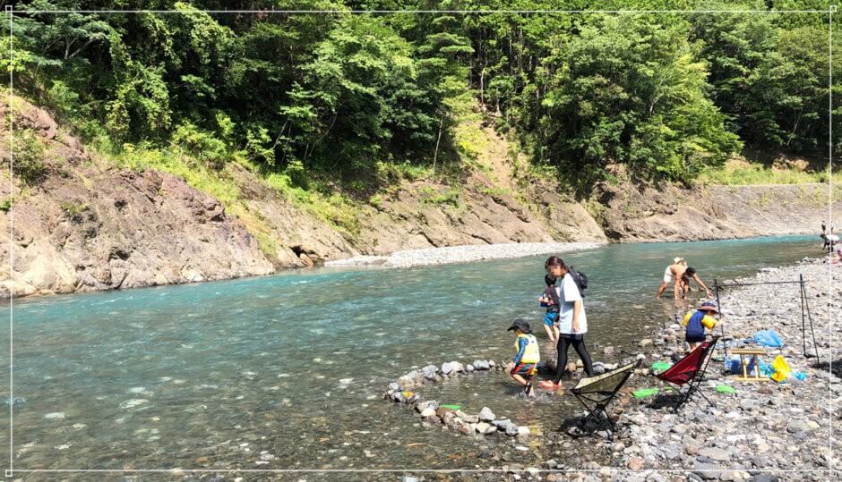つり橋の里キャンプ場奈良県 紀伊山地