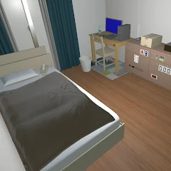 お部屋全体🤍 YouTubeにも載せてます❕1r水色部屋一人暮らしじゃないＬ字デスク自作pcautofullゲーミングチェアgamingchairゲーム部屋水色デスクデスク周りkawaiikawaiiroomkawaiiworldkawaiiaestheticpcbuildpcsetup