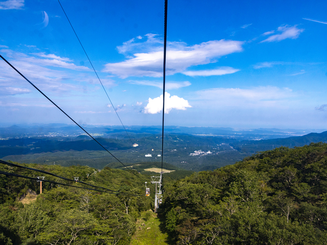 蔵王の紅葉蔵王ロープウェイ蔵王温泉スキー場 山形